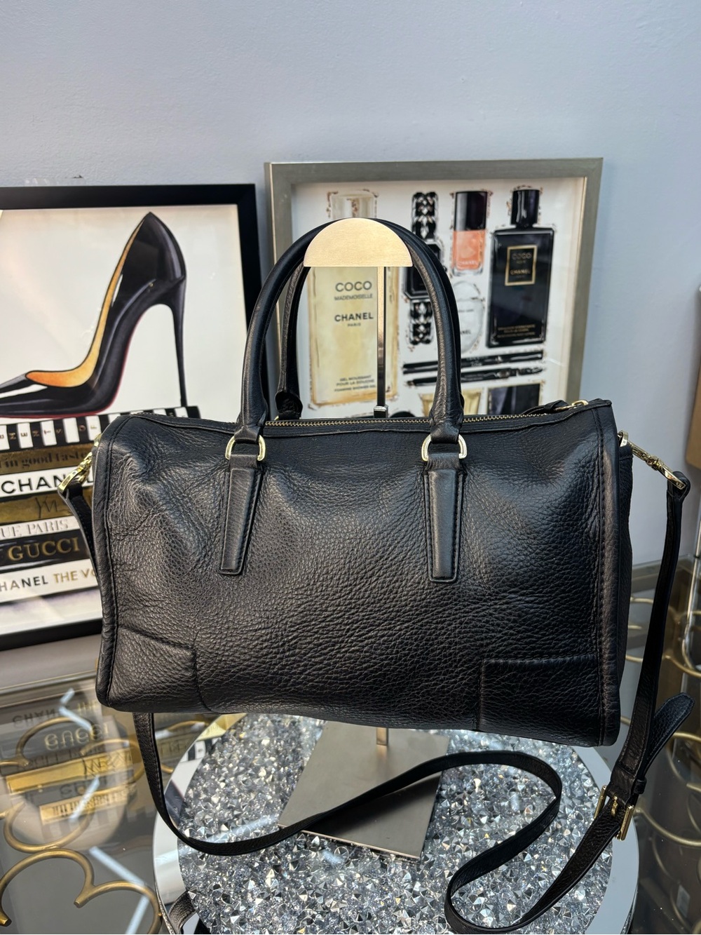 Tory Burch Britten Boston bag EUC - Picture 5 of 14